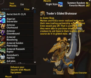 Conta de Wow com 29K Achievements, Todos Portais, 754 Mounts - Blizzard