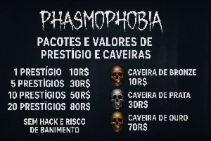 UP level prestigio Phasmophobia (Only Steam)