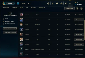 Conta Mestre com 37 Champs e 4 Skins ( 91 PDL ) - League of Legends LOL