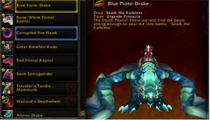 Conta Blizzard com vários itens raros-Personagem no Faerlina