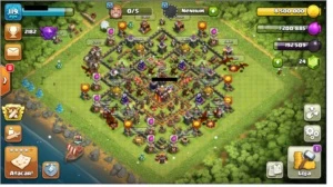 CV 10 SEMI FULL - MUITO BEM UPADA - Clash of Clans