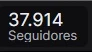 Conta da twitch com 37K de seguidores, afiliado. - Redes Sociais