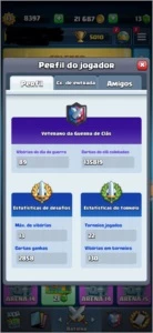 Clash Royale- Conta
