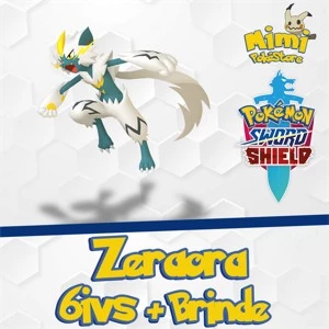 Zeraora Shiny 6IVs Evento + Brinde - Pokémon Sword e Shield - Outros