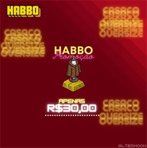 (PROMOÇÃO) Casaco Oversize ÚLTIMO DO ESTOQUE - Habbo