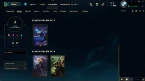 CONTA LOL DIAMANTE 3 COM EZ PULSEFIRE E 65% MMR - League of Legends