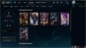 CONTA LOL DIAMANTE 3 COM EZ PULSEFIRE E 65% MMR - League of Legends