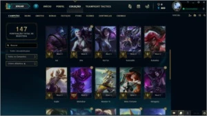 CONTA LOL DIAMANTE 3 COM EZ PULSEFIRE E 65% MMR - League of Legends