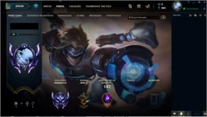 CONTA LOL DIAMANTE 3 COM EZ PULSEFIRE E 65% MMR - League of Legends