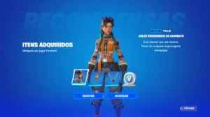 Cartão Virtual Fortnite- Engrenagens intrépidas - Argentina