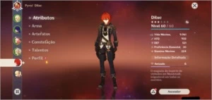 BAAL & DILUC | RANK DE AVENTURA : 43 - Genshin Impact