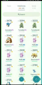 Pokémon Go✨PTC Level 34✨3 shiny✨250k Dust✨13 Legendary✨C090 - Pokemon GO