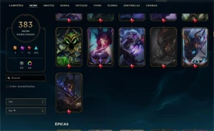 Conta de League of legends e valorant LOL