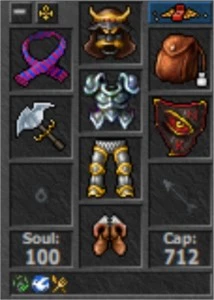 EK + 1KK BANK + 1KK ITEMS + 2K EM MOUNT E OUTFITS STORE - Tibia