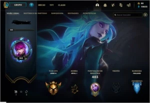 CONTA LOL +67 skins e algums cromas PROMOÇÃO - League of Legends