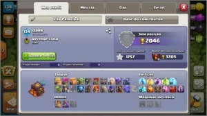 Conta Clash of Clans CV10 + Clash Royale Nivel 12
