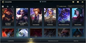 CONTA WILD RIFT - PLATINA IV, 10+ SKINS, 35+ CHAMPS, LVL 39 - League of Legends: Wild Rift LOL WR