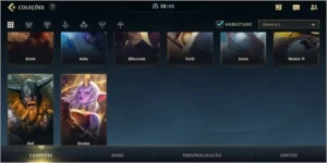 CONTA WILD RIFT - PLATINA IV, 10+ SKINS, 35+ CHAMPS, LVL 39 - League of Legends: Wild Rift LOL WR