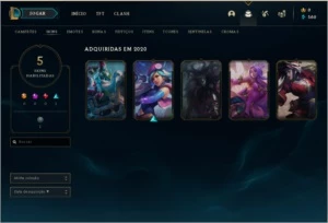 CONTA LOL GOLD - League of Legends