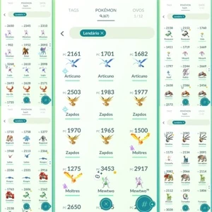 Conta Pokemon Go Nível 38 - Pokémon