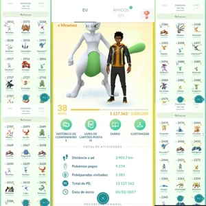 Conta Pokemon Go Nível 38 - Pokémon