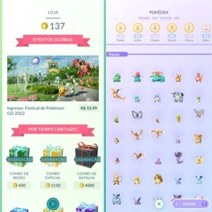 Conta Pokemon Go Nível 38 - Pokémon