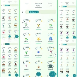 Conta Pokemon Go Nível 38 - Pokémon