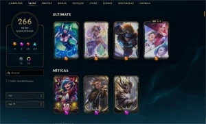 Conta de Valorant e League of Legends vinculadas