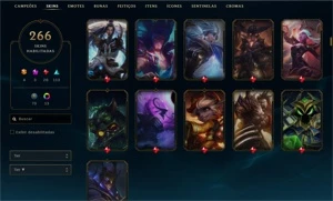 Conta de Valorant e League of Legends vinculadas