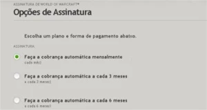 Tempo de Jogo World of Warcraft ! - Blizzard