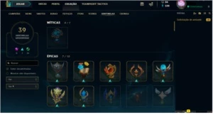 Conta league of legends atualmente DIAMANTE 2 ex mestre! LOL
