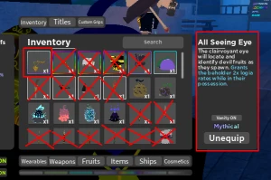 All Seeing Eye  Trade Roblox Grand Piece Online (GPO) Items