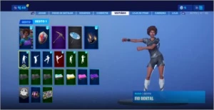 Conta de fortnite rara:passe 2,3,4,5,6,8,9