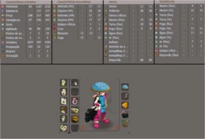 Set Hibrido STR/INT nvl128 Dofus (c/mont) SPIRITIA