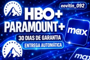 Hbo Max + Paramount 30 Dias - Assinaturas e Premium