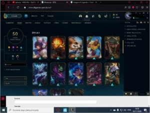 CONTA LOL GOLD 1 - League of Legends