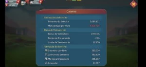 Conta lords Mobile 475 M, + 900K DE GEMAS, T4 FULL, +2M T4,