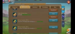 Conta lords Mobile 475 M, + 900K DE GEMAS, T4 FULL, +2M T4,