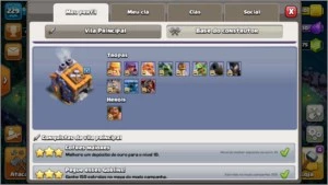 CLASH OF CLANS CV13 FULL + 10700 GEMAS