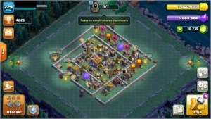 CLASH OF CLANS CV13 FULL + 10700 GEMAS