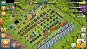 CLASH OF CLANS CV13 FULL + 10700 GEMAS