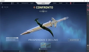 CONTA SMURF VALORANT COM FACA!