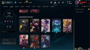 Conta League of Legends - Diamante 2 LOL