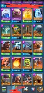 Conta Clash Royale Level 8 Toop