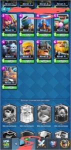 Conta Clash Royale Level 8 Toop