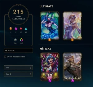 conta league of legends lvl 403,muito rp guardado LOL