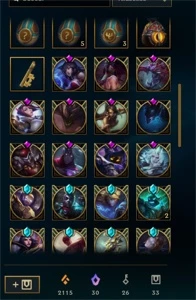 conta league of legends lvl 403,muito rp guardado LOL