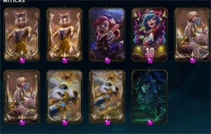 CONTA LEAGUE OF LEGENDS LOL MUITAS SKINS