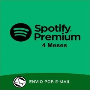 Spotify premium 4 meses (gift card)