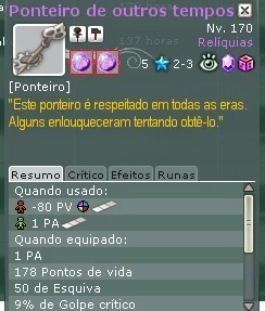 PONTEIRO DOS OUTROS TEMPOS FULL RUNADA DISTANCIA - Wakfu